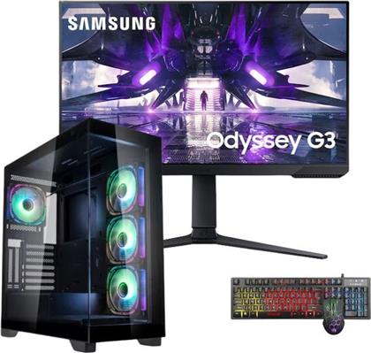 DESKTOP UNITY-X2 (RYZEN 5-5500/16GB/512GB SSD/GEFORCE RTX 4060/FREEDOS) ΟΘΟΝΗ 24 ΣΕΤ ΠΛΗΚΤΡΟΛΟΓΙΟ/ΠΟΝΤΙΚΙ VENGEANCE