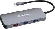 32152 USB-C MULTIPORT HUB 9 PORT CMH-09 VERBATIM