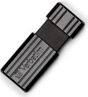 49065 64GB USB 2.0 DRIVE STORE N GO PINSTRIPE BLACK VERBATIM