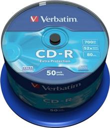 ΔΙΣΚΟΙ CD/DVD CD-R 700MB 50ΤΜΧ VERBATIM από το PUBLIC