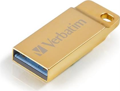 METAL EXECUTIVE 32GB USB 3.0 STICK ΧΡΥΣΟ VERBATIM