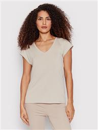 T-SHIRT FILLI 10247666 ΜΠΕΖ REGULAR FIT VERO MODA