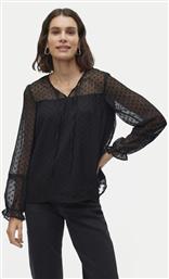 ΜΠΛΟΥΖΑΚΙ LEAH 10314692 ΜΑΥΡΟ REGULAR FIT VERO MODA