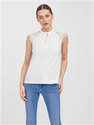 ΜΠΛΟΥΖΑΚΙ MILLA 10226072 ΛΕΥΚΟ REGULAR FIT VERO MODA από το MODIVO