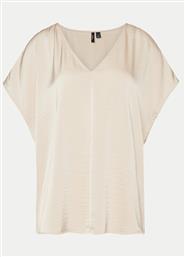 T-SHIRT MARYS 10301980 ΕΚΡΟΥ REGULAR FIT VERO MODA CURVE