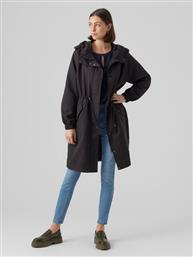 PARKA PERNILLE ALISON 10282329 ΜΑΥΡΟ REGULAR FIT VERO MODA