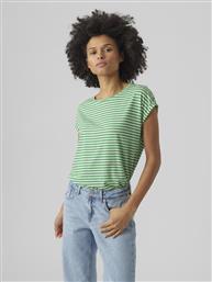 T-SHIRT AVA 10284469 ΠΡΑΣΙΝΟ REGULAR FIT VERO MODA