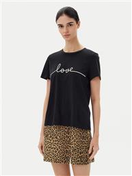 T-SHIRT KAMI 10332587 ΜΑΥΡΟ RELAXED FIT VERO MODA