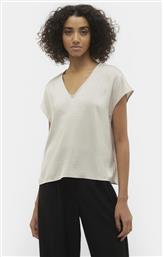 T-SHIRT MARYS DANA 10300421 ΕΚΡΟΥ REGULAR FIT VERO MODA