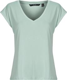 T-SHIRT ΜΕ ΚΟΝΤΑ ΜΑΝΙΚΙΑ VMFILLI VERO MODA