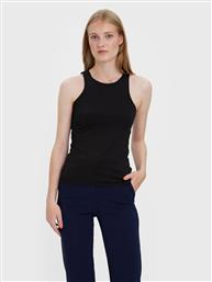 ΤΟΠ BIANCA 10279787 ΜΑΥΡΟ STANDARD FIT VERO MODA