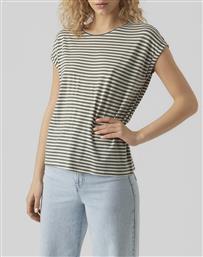 VMAVA PLAIN SS TOP STRIPE GA JRS NOOS VERO MODA