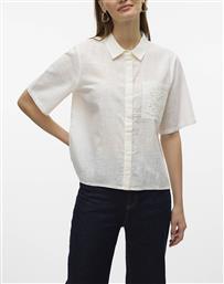 VMBARCY S/S SHIRT WVN BTQ GA VERO MODA