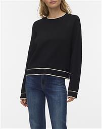 VMGOLD LS O-NECK DOUBLE CONTRAST PULL VERO MODA