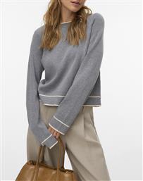 VMGOLD LS O-NECK DOUBLE CONTRAST PULL VERO MODA