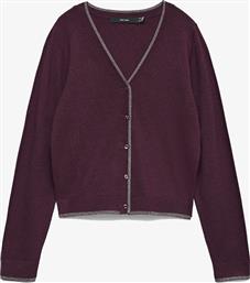 VMHAPPYGLITTER CONTRAS LS V-NK CARDI BOO VERO MODA