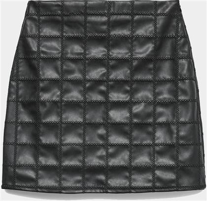VMHONOR PU HW SHORT SKIRT WVN BTQ VERO MODA