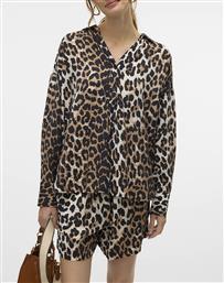 VMJOSIE LS OVERSIZE SHIRT WVN GA VERO MODA