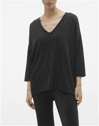 VMKANVA 3/4 V-NECK TOP JRS GA VERO MODA