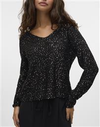 VMLEILANI NEW LS V-NECK PULLOVER REP VERO MODA