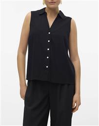 VMMYMILO SL V-NECK SHIRT WVN GA VERO MODA