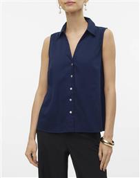 VMMYMILO SL V-NECK SHIRT WVN GA VERO MODA