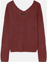 VMNEWLEX SHINE DOUBLE LS V-NECK PULL. VERO MODA