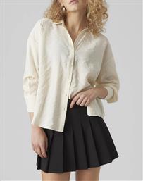 VMQUEENY LS OVERSIZE SHIRT WVN GA NOOS VERO MODA