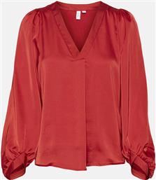 VMRANDY L/S V-NECK TOP WVN BTQ GA VERO MODA