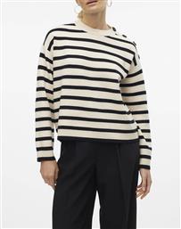 VMSABA LS O-NECK BUTTON PULLOVER GA NOOS VERO MODA