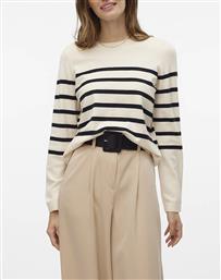 VMSABA PLAIN LS O-NECK PULLOVER GA NOOS VERO MODA