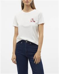 VMVILLA S/S O-NECK T-SHIRT JRS BTQ GA VERO MODA