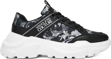 ΑΘΛΗΤΙΚΑ 79YA3SC2 ΜΑΥΡΟ VERSACE JEANS COUTURE