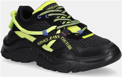 ΑΘΛΗΤΙΚΑ ΧΡΩΜΑ: ΜΑΥΡΟ, 79YA3SC3 ZSC86 M09 VERSACE JEANS COUTURE