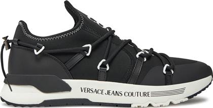 ΑΘΛΗΤΙΚΑ DYNAMIIC 77YA3SA6 ΜΑΥΡΟ VERSACE JEANS COUTURE