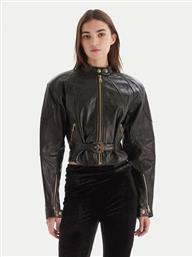 ΜΠΟΥΦΑΝ ΔΕΡΜΑΤΙΝΟ VERSACE JEANS COUTURE
