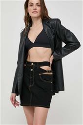 ΦΟΥΣΤΑ ΧΡΩΜΑ: ΜΑΥΡΟ, 76HAE858 DW060L54 VERSACE JEANS COUTURE