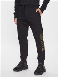 ΠΑΝΤΕΛΟΝΙ ΦΟΡΜΑΣ 75GAAT01 ΜΑΥΡΟ REGULAR FIT VERSACE JEANS COUTURE