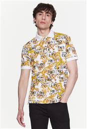 POLO 74GAG6S0 ΛΕΥΚΟ REGULAR FIT VERSACE JEANS COUTURE