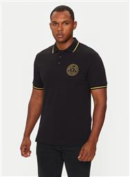 POLO 77GAGT00 CJ01T ΜΑΥΡΟ REGULAR FIT VERSACE JEANS COUTURE