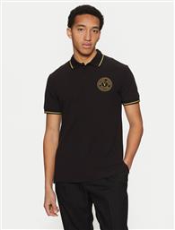 POLO 78GAGT00 ΜΑΥΡΟ REGULAR FIT VERSACE JEANS COUTURE