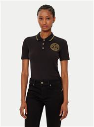 POLO 78HAGT00 ΜΑΥΡΟ REGULAR FIT VERSACE JEANS COUTURE