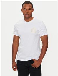 T-SHIRT 77GAHT00 ΛΕΥΚΟ SLIM FIT VERSACE JEANS COUTURE από το MODIVO