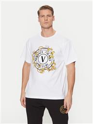 T-SHIRT 78GAHC01 ΛΕΥΚΟ REGULAR FIT VERSACE JEANS COUTURE