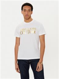 T-SHIRT 78GAHT05 ΛΕΥΚΟ REGULAR FIT VERSACE JEANS COUTURE