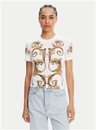 T-SHIRT 78HAH6P8 ΛΕΥΚΟ SLIM FIT VERSACE JEANS COUTURE