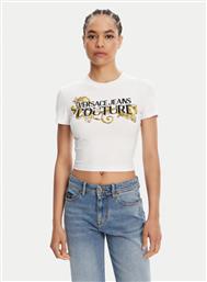 T-SHIRT 78HAHC05 ΛΕΥΚΟ SLIM FIT VERSACE JEANS COUTURE