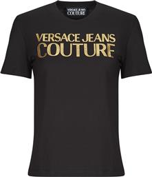 T-SHIRT ΜΕ ΚΟΝΤΑ ΜΑΝΙΚΙΑ 78HAHT01 VERSACE JEANS COUTURE