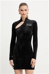 ΒΕΛΟΥΔΙΝΟ ΦΟΡΕΜΑ ΧΡΩΜΑ: ΜΑΥΡΟ, 79HAO9A1 J0241 VERSACE JEANS COUTURE