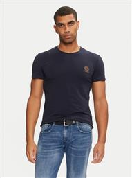 T-SHIRT AUU01005 1A1001 ΣΚΟΥΡΟ ΜΠΛΕ REGULAR FIT VERSACE